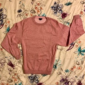 - 💜 Sparkly Pink J. Crew Oversized Sweater